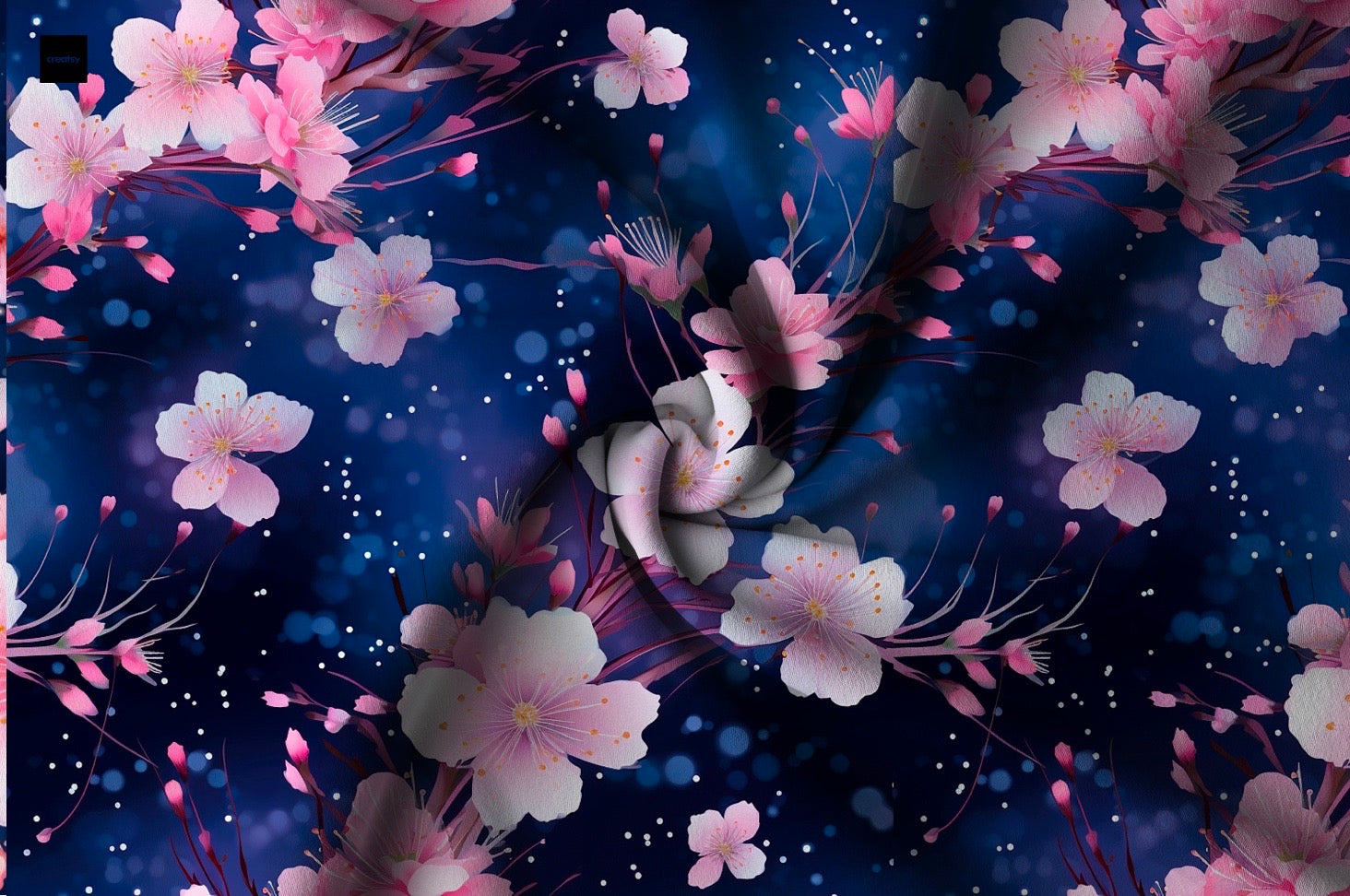 Dunkelblau Kirschblüte Dauervorbestellung